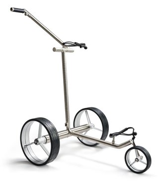 Davies Caddy Premium L Elektro-Trolley, schwarz/graue Räder