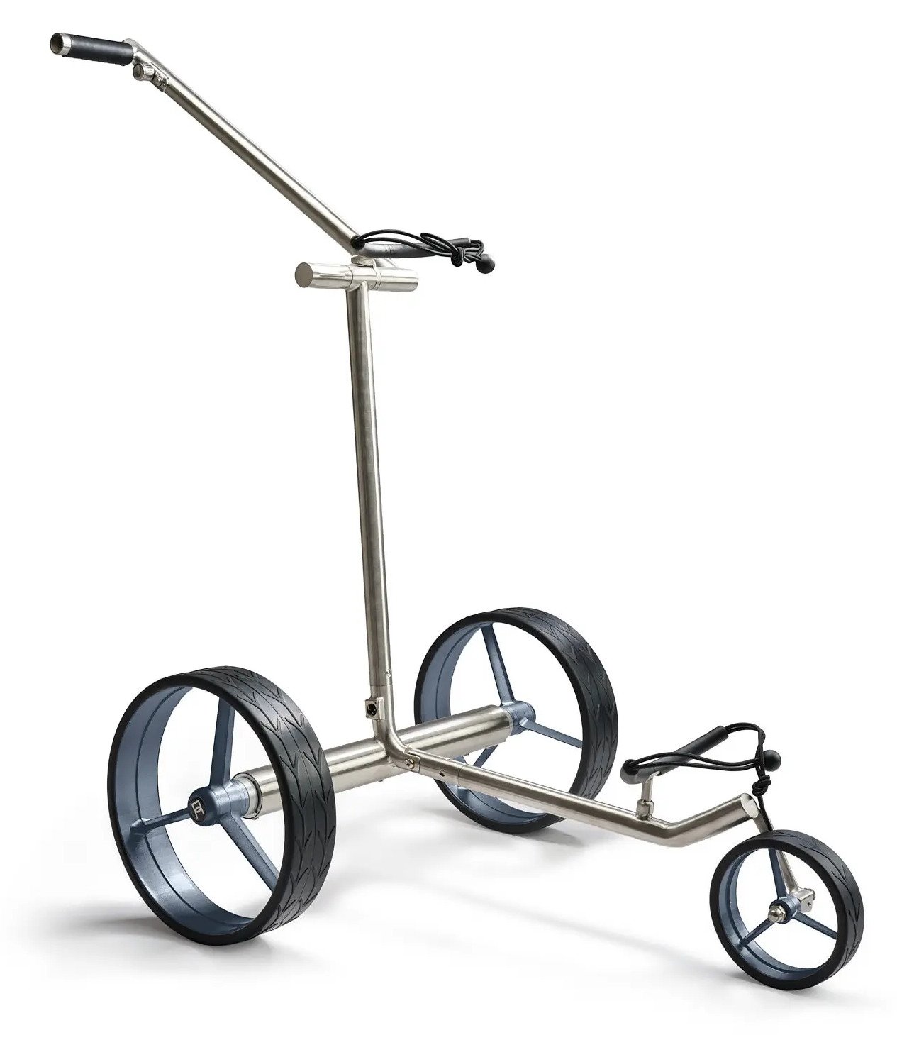 Davies Caddy Premium L Brush elektrischer Trolley, silber