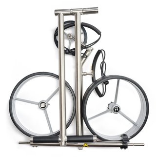Davies Caddy Elegant manueller Trolley, brush/black star wheels