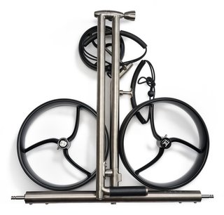 Davies Caddy Titan Elektro-Trolley, grau/schwarze Räder