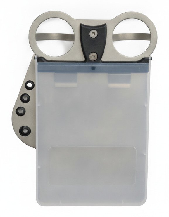 Davies Caddy Titan Scorecard Holder (plastic cover) Trolleyzubehör, titanium