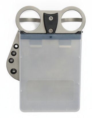 Davies Caddy Titan Scorecard Holder (plastic cover) Trolleyzubehör, titanium