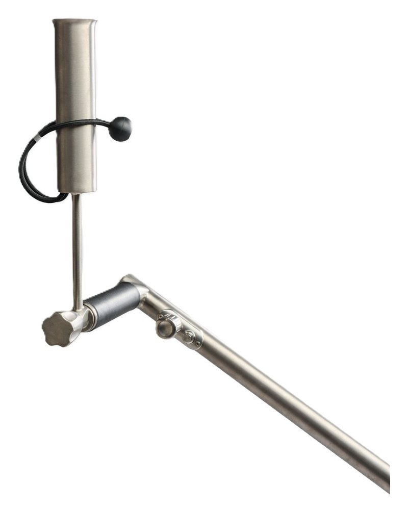 Davies Caddy Titan Adjustable Umbrella Holder Trolleyzubehör, titanium