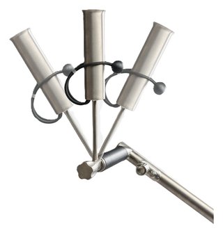 Davies Caddy Titan Adjustable Umbrella Holder Trolleyzubehör, titanium