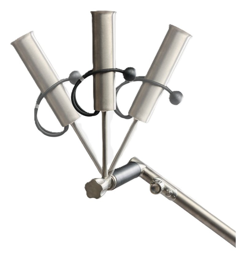 Davies Caddy Titan Adjustable Umbrella Holder Trolleyzubehör, titanium