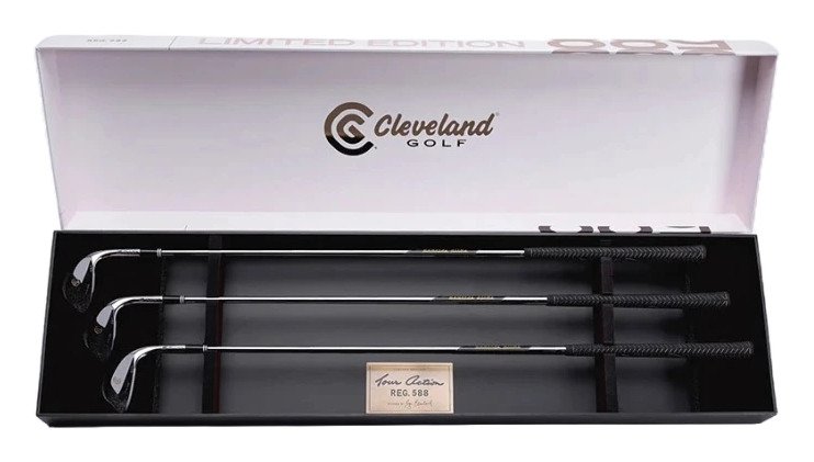 Cleveland 588 Tour Action Wedge Box Set, Stahl, 52°, 56°, 60°