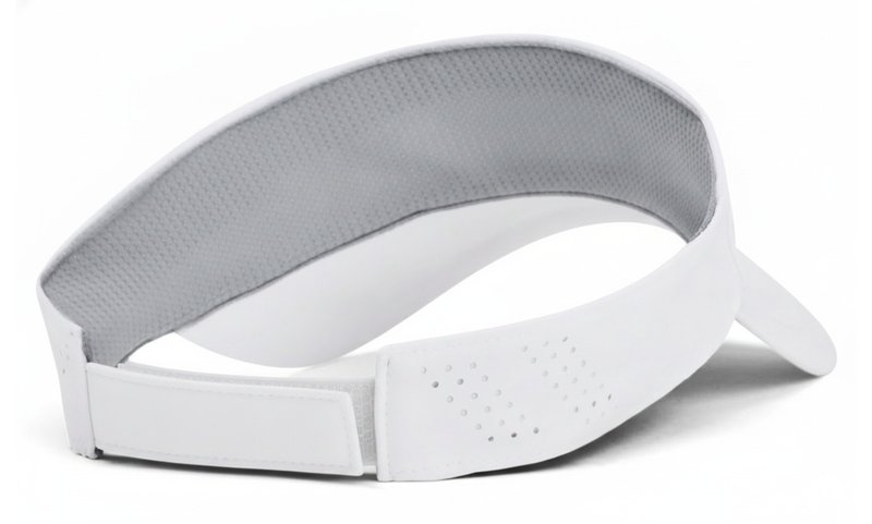 Under Armour Iso-chill Launch Herren Visor, weiß/reflektierend
