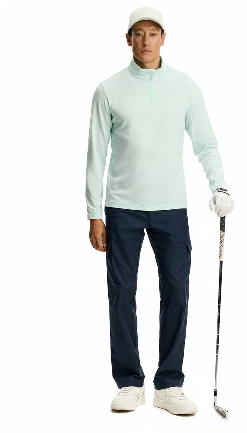 J.Lindeberg Tour Tech Mid Layer Herren Pullover, Bay