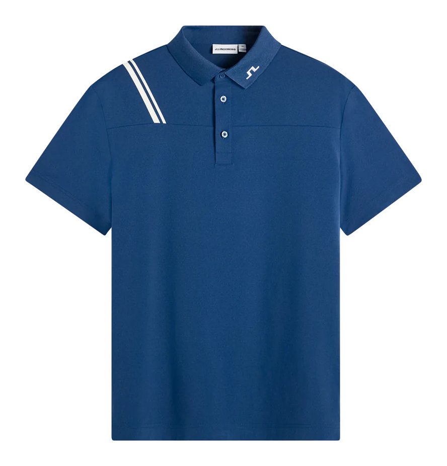J.Lindeberg Fred Polo Herren Polo, Estate Blue