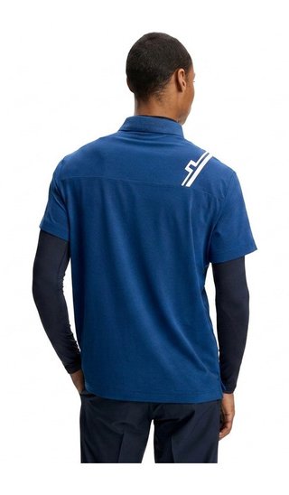 J.Lindeberg Fred Polo Herren Polo, Estate Blue