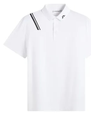 J.Lindeberg Fred Polo Herren Polo, Weiß