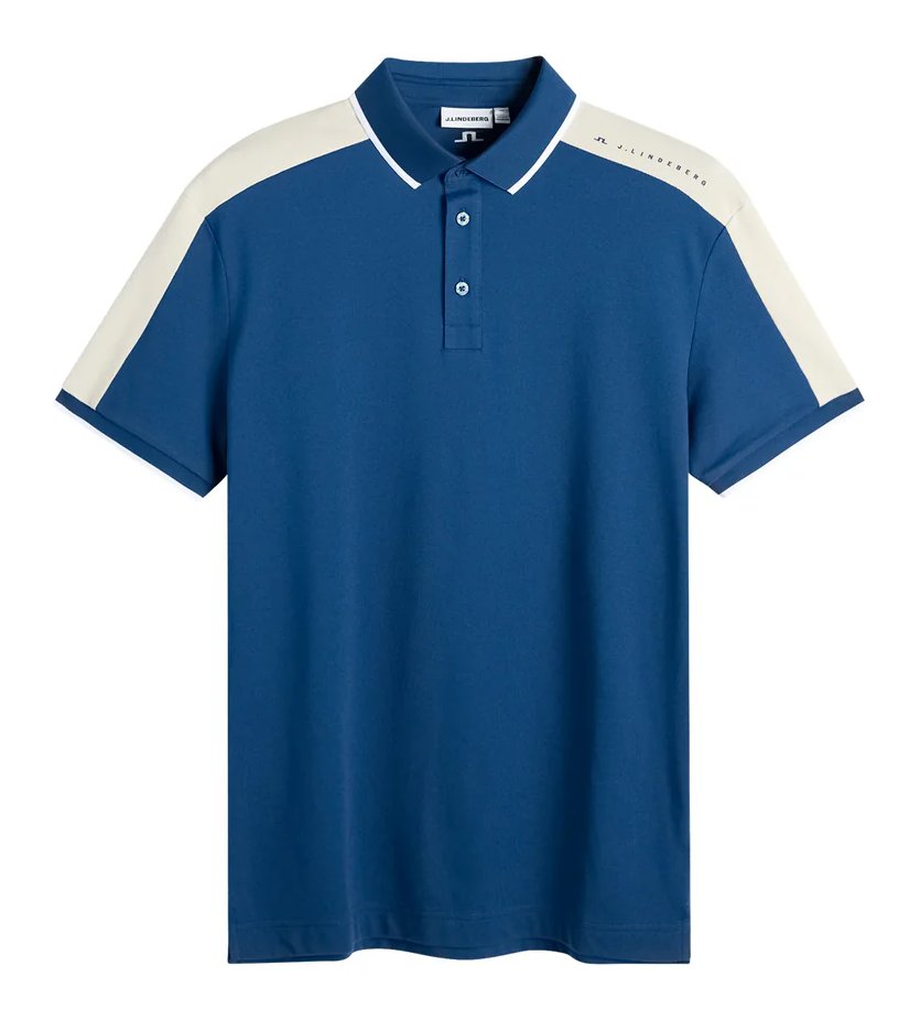 J.Lindeberg Jace Polo Herren Polo, Estate Blue