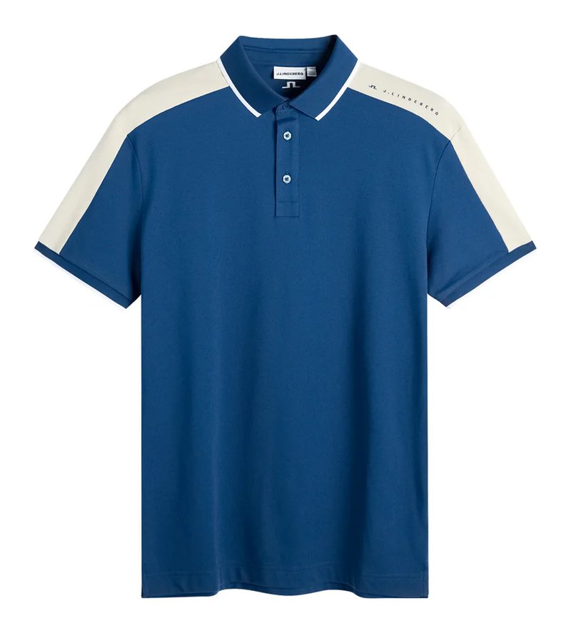 J.Lindeberg Jace Polo Herren Polo, Estate Blue