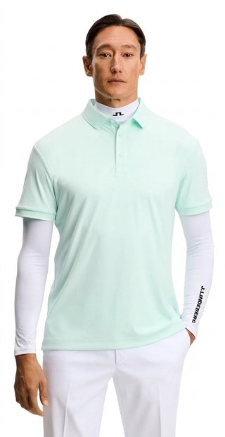 J.Lindeberg Tour Tech Polo Herren Polo, Bay