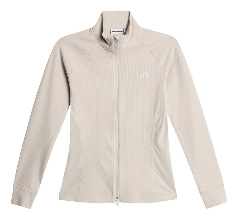 J.Lindeberg Mel Rib Mid Layer Damen Midlayer, Moonbeam
