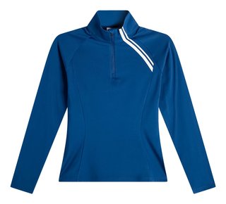 J.Lindeberg Nadu Quarter Zip Damen Midlayer, Estate Blue
