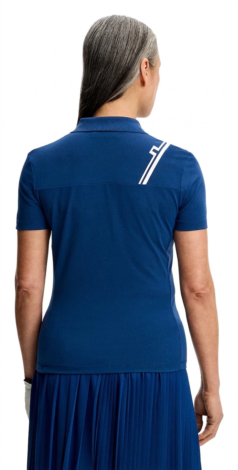 J.Lindeberg Melli Damen Polo, Estate Blue