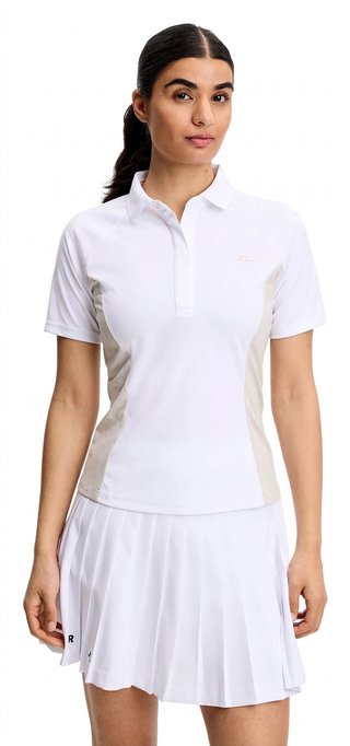 J.Lindeberg Isador Damen Polo, Weiß