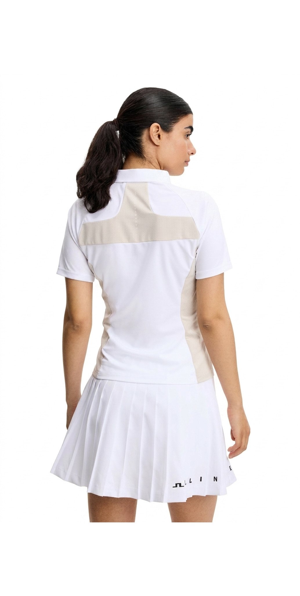 J.Lindeberg Isador Damen Polo, Weiß