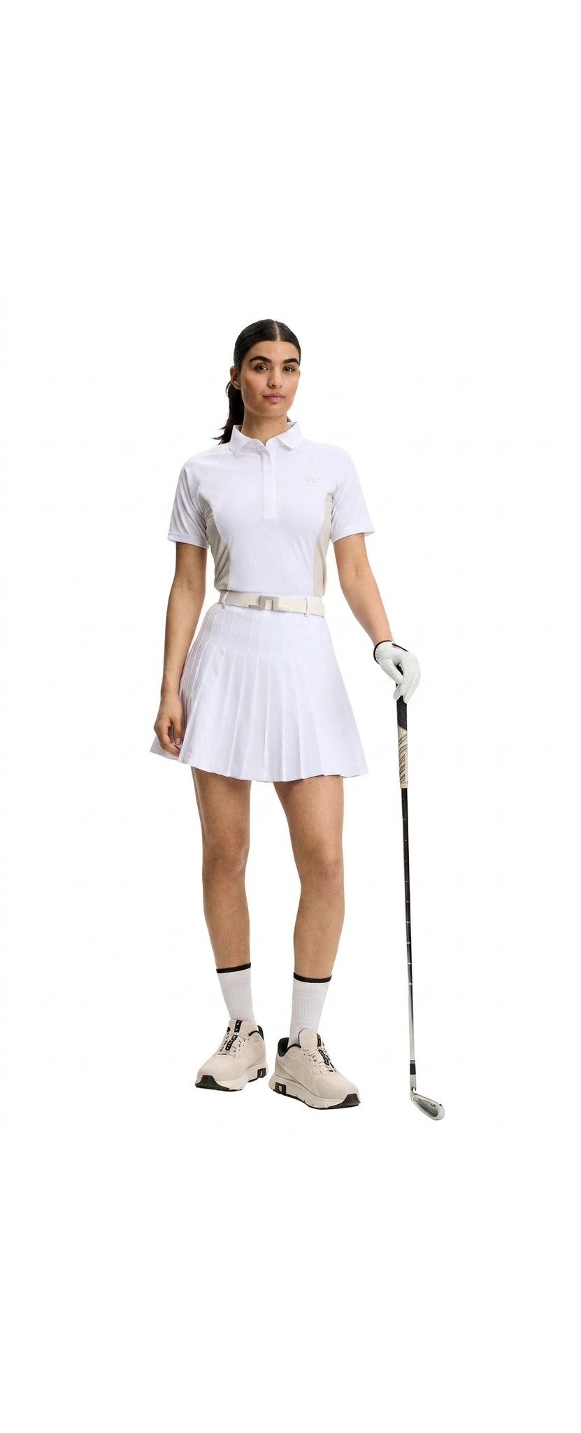 J.Lindeberg Isador Damen Polo, Weiß