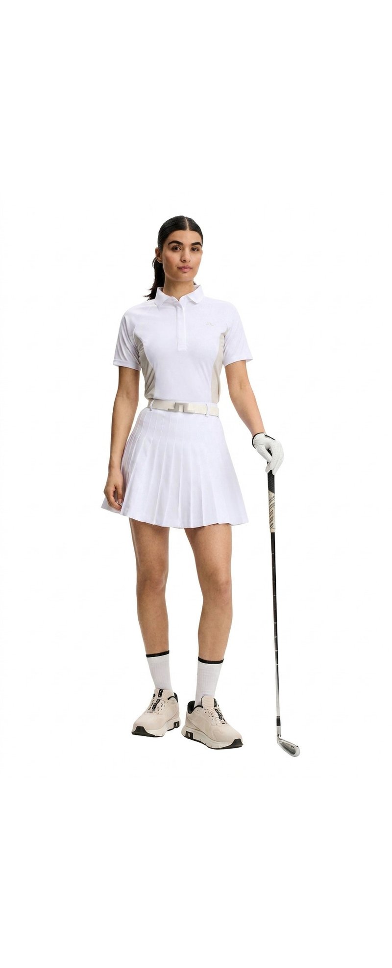 J.Lindeberg Isador Damen Polo, Weiß