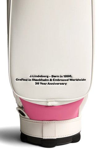 J.Lindeberg 30Y Staff Bag, weiß
