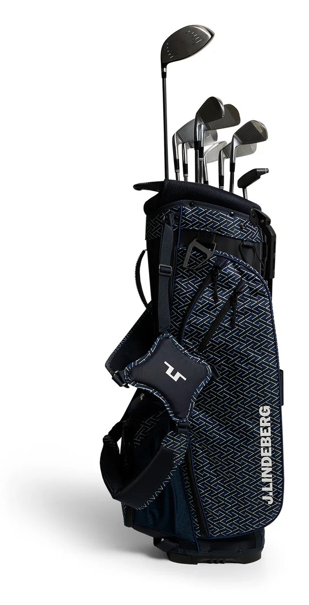 J.Lindeberg JL Flare Printed Golftasche, Ladder Estate Navy