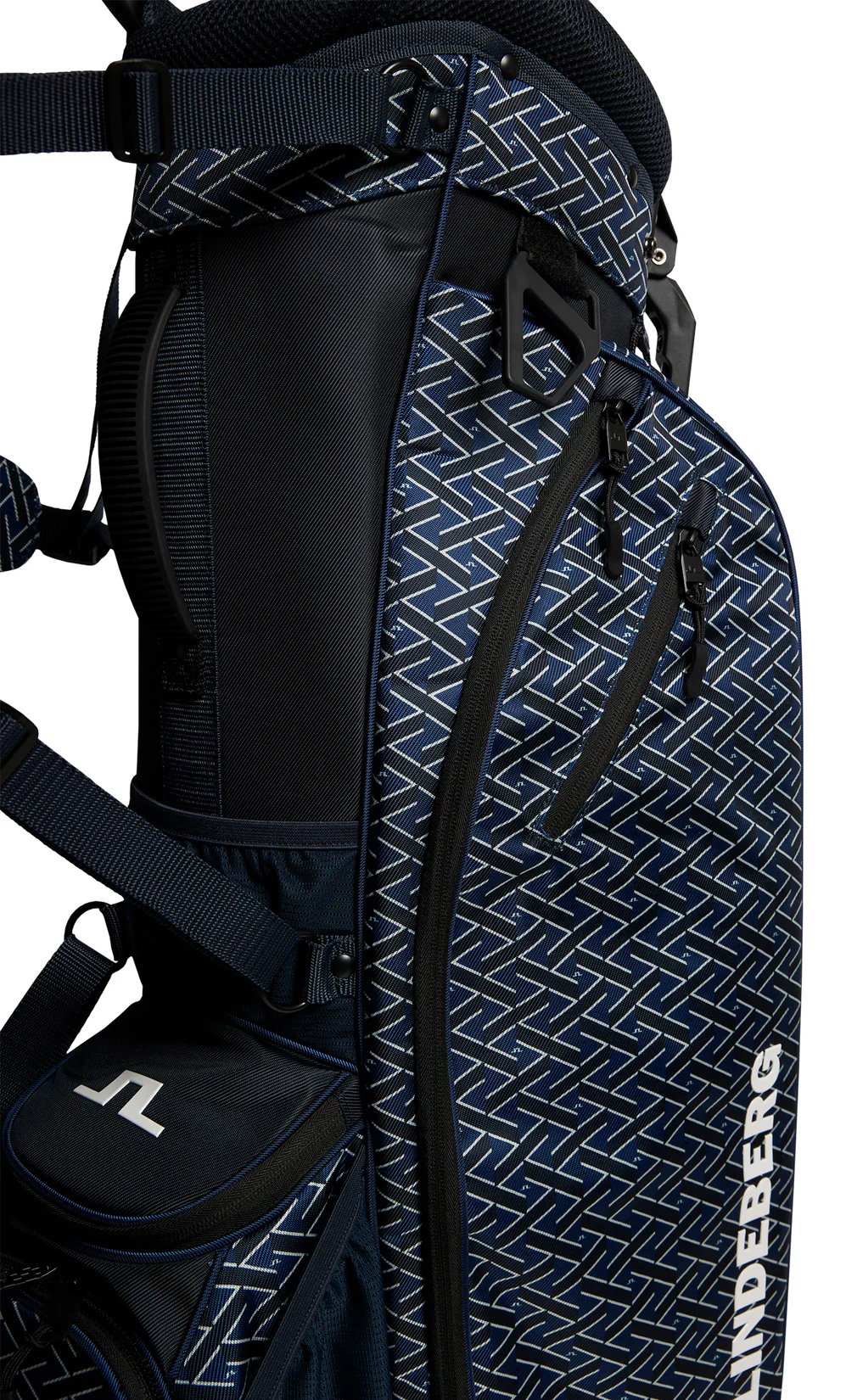 J.Lindeberg JL Flare Printed Golftasche, Ladder Estate Navy