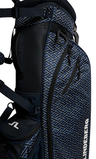 J.Lindeberg JL Flare Printed Golftasche, Ladder Estate Navy