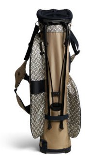 J.Lindeberg JL Flare Printed Golf Bag, Ladder White Kelp