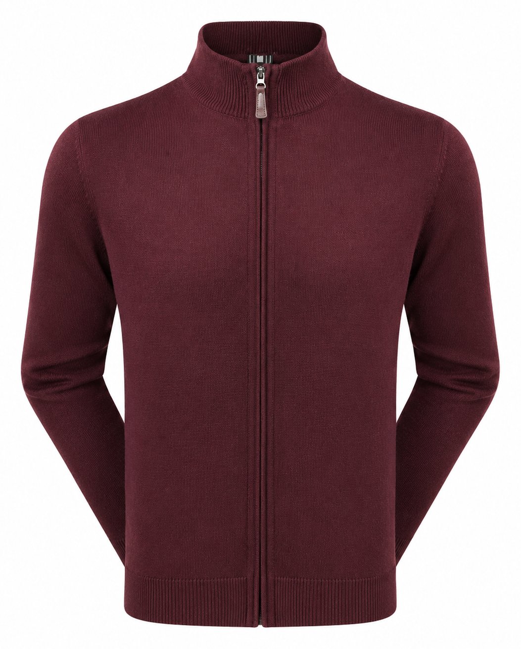 FootJoy drirelease Full-Zip Lined Herren Pullover, port