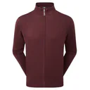 FootJoy drirelease Full-Zip Lined Herren Pullover, Portwein