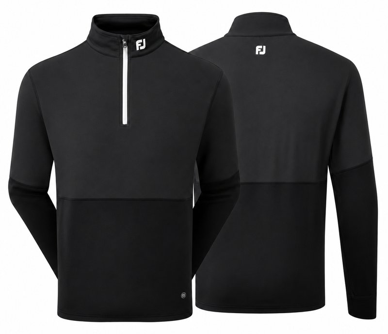 FootJoy ThermoSeries Hybrid Midlayer Herren Sweatshirt, schwarz