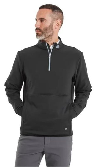 FootJoy ThermoSeries Hybrid Midlayer Herren Sweatshirt, schwarz