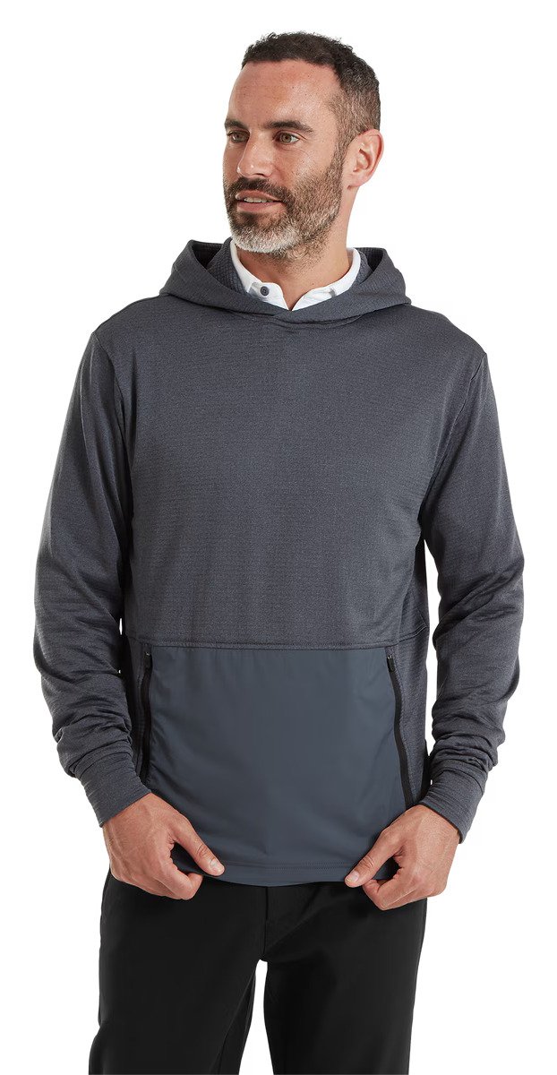 FootJoy ThermoSeries Crossover Herren Hoodie, charcoal