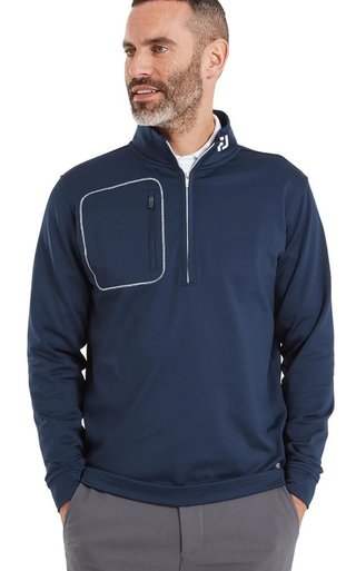 FootJoy TS Texture Herren Midlayer, Navy