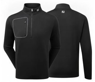 FootJoy ThermoSeries Texture Midlayer Herren Sweatshirt, schwarz