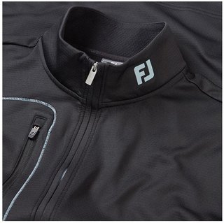 FootJoy ThermoSeries Texture Midlayer Herren Sweatshirt, schwarz
