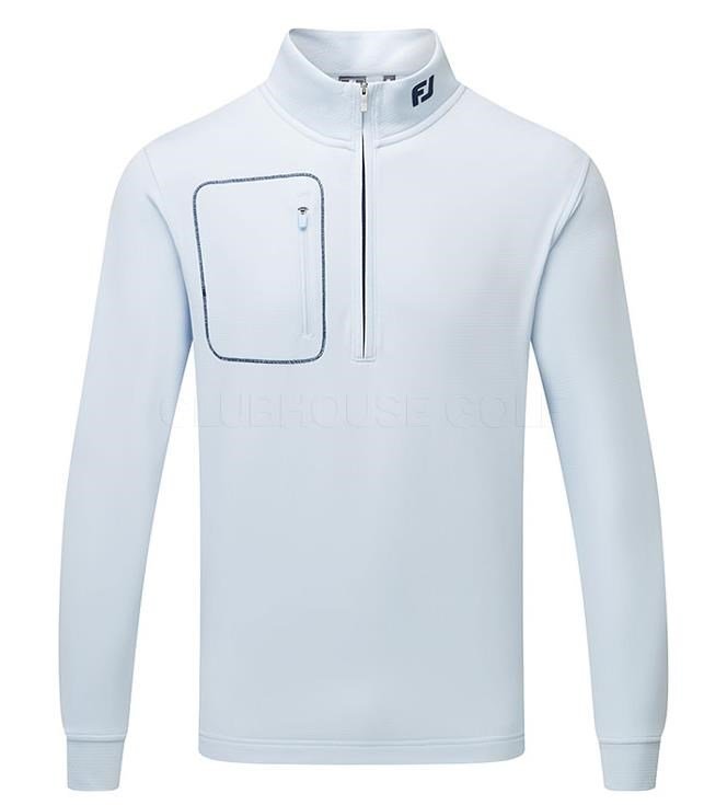 FootJoy ThermoSeries Texture Midlayer Herren Sweatshirt, Mist