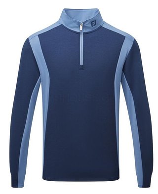 FootJoy ThermoSeries Blocked Herren Midlayer Sweatshirt, Navy/Midnight