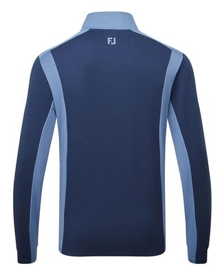 FootJoy ThermoSeries Blocked Herren Midlayer Sweatshirt, Navy/Midnight