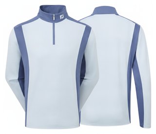 FootJoy ThermoSeries Blocked Midlayer Herren Sweatshirt, mist/midnight