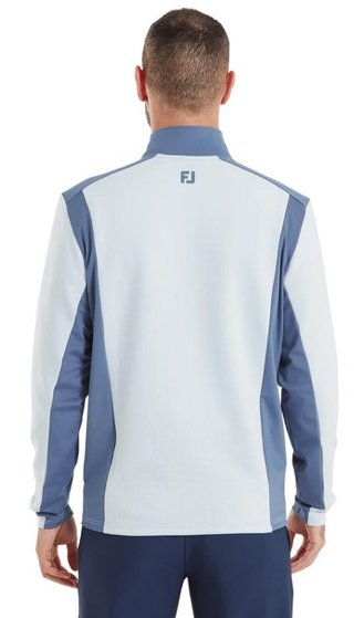 FootJoy ThermoSeries Blocked Midlayer Herren Sweatshirt, mist/midnight