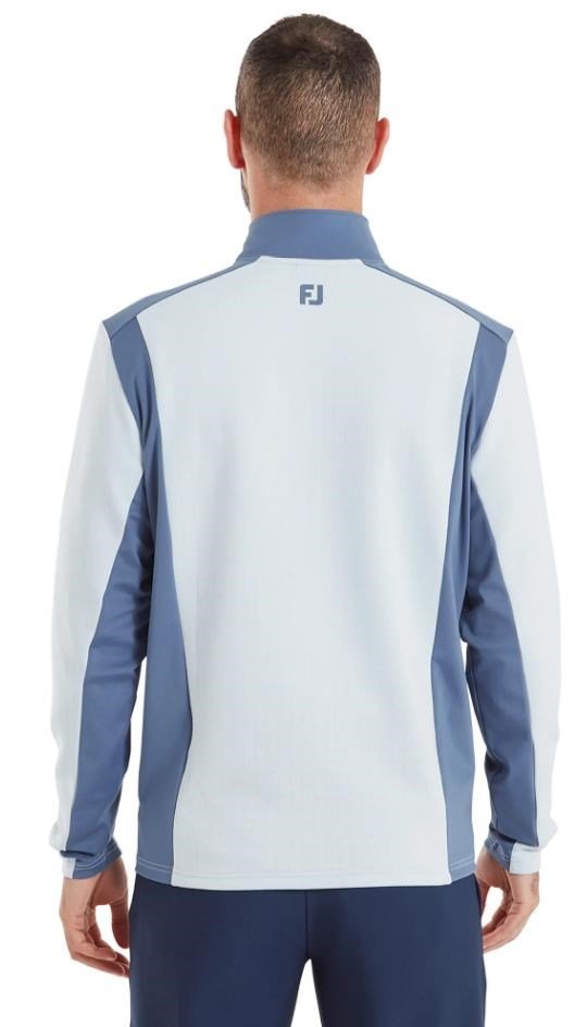 FootJoy ThermoSeries Blocked Midlayer Herren Sweatshirt, mist/midnight