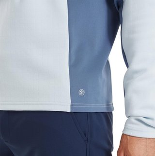 FootJoy ThermoSeries Blocked Midlayer Herren Sweatshirt, mist/midnight