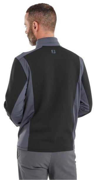 FootJoy ThermoSeries Blocked Midlayer Herren Sweatshirt, schwarz/anthrazit