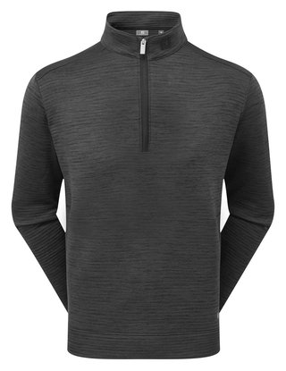 FootJoy ThermoSeries Space Dye Midlayer Herren Sweatshirt, schwarz