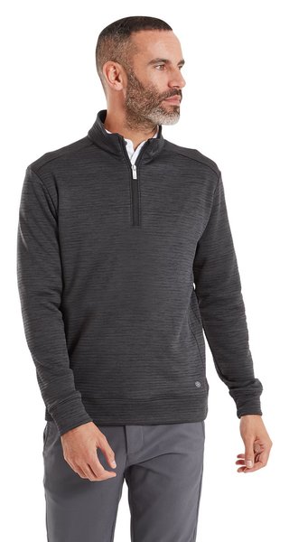 FootJoy ThermoSeries Space Dye Midlayer Herren Sweatshirt, schwarz