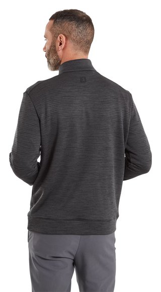 FootJoy ThermoSeries Space Dye Midlayer Herren Sweatshirt, schwarz
