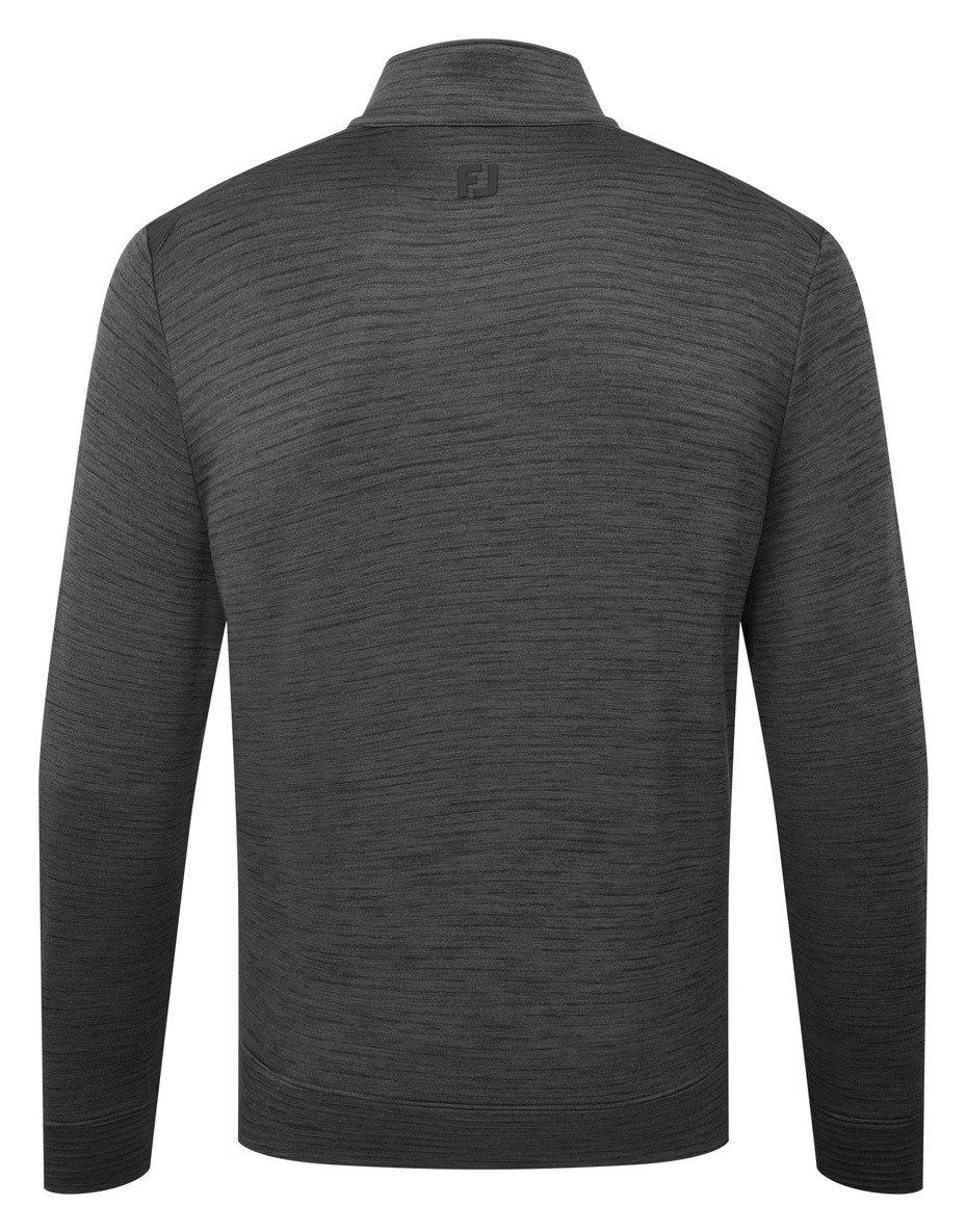 FootJoy ThermoSeries Space Dye Midlayer Herren Sweatshirt, schwarz